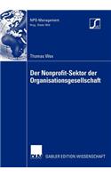 Der Nonprofit-Sektor Der Organisationsgesellschaft