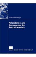 Antezedenzien Und Konsequenzen Der Preiszufriedenheit