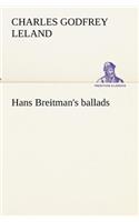 Hans Breitman's ballads: (English)