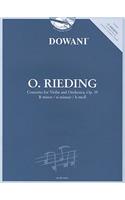 Oskar Rieding: Concerto for Violin and Orchestra, Op. 35 B Minor