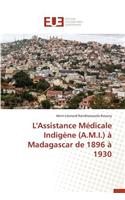 L'Assistance Médicale Indigène (A.M.I.) À Madagascar de 1896 À 1930