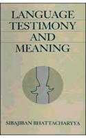 Language, Testimony And Meaning