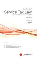 Handbook of Service Tax Law - As amended by the Finance Act, 2015