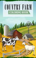 Country Farm Coloring Book