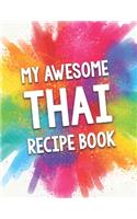 My Awesome Thai Recipe Book