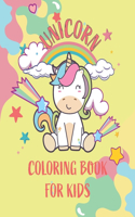 Unicorn coloring book for kids: kids Coloring Book with Beautiful and funny Unicorn Designs. A good activity book for kids, children and girls ages 4-8 years to improve their color