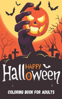 Halloween Coloring Book for Adults