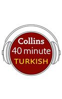 Collins 40 Minute Turkish Lib/E