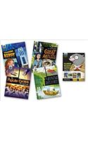 Project X Origins Graphic Texts: Grey Book Band, Oxford Level 14: Mixed Pack of 4
