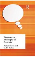 Contemporary Philosophy in Australia