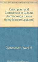 Description and Comparison in Cultural Anthropology