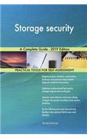 Storage security A Complete Guide - 2019 Edition