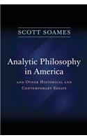 Analytic Philosophy in America