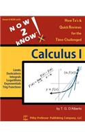 NOW 2 kNOW Calculus 1