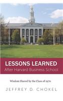 Lessons Learned After Harvard Business School