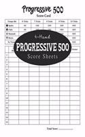 Progressive 500 Score Sheets (4-Hand)