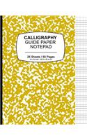 Calligraphy Guide Paper Notepad