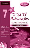 'I Did It' Mathematics Level 7 Teacher's Book