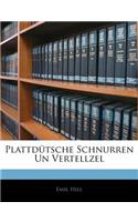 Plattdutsche Schnurren Un Vertellzel: (German)