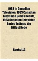 1963 in Canadian Television