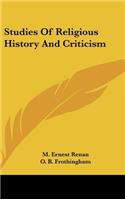 Studies of Religious History and Criticism