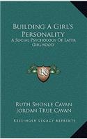 Building a Girl's Personality