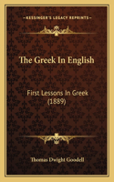 The Greek In English