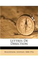 Lettres De Direction