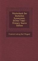 Worterbuch Der Deutschen Synonymen, Dritter Vabd