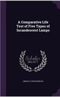 Comparative Life Test of Five Types of Incandescent Lamps