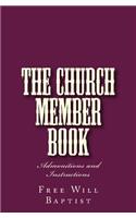 Church Member Book: Admonitions and Instructions