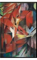 The Foxes, Franz Marc. Ruled Journal