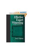 Effective Expert Witnessing