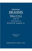 Waltzes, Op. 39 - Study Score