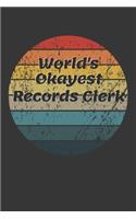 World's Okayest Records Clerk Notebook