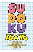 Sudoku 16 x 16 Level 3