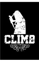 Climb: 6x9 120 pages blank - Your personal Diary