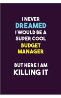 I Never Dreamed I would Be A Super Cool Budget Manager But Here I Am Killing It