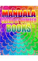 Mandala Color by Number Books: Kids and Adults