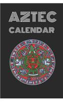 Aztec Calendar Lined Notebook