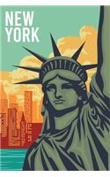 New York City Travel Notebook [Lined] [6x9] [110 pages]