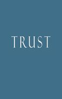 Trust: Decorative Book to Stack Together on Coffee Tables, Bookshelves and Interior Design - Add Bookish Charm Decor to Your Home - Stack Deco Books togeth