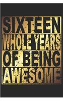 Sixteen Whole Years Of Being Awesome