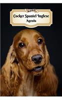 2020 Cocker Spaniel Inglese Agenda: 107 Pagine - Dimensioni DIN A5 - Pianificatore Settimanale - 12 Mesi - Due Pagine Per Settimana - Calendario - Diario - Cane