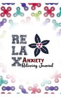 Relax Anxiety Relieving Journal: Guided Anxiety Tracking notebook, Mental Health Planner for Men, Women and Teens, Mental Health Planner for Men, Women and Teens.