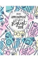 Appointment Book for Hair Stylist 2019