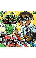 Volcano Coloring and Activity Book