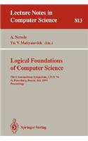 Logical Foundations of Computer Science