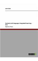 CLIL. Content and language integrated learning: (English)