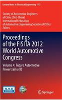 Proceedings of the Fisita 2012 World Automotive Congress